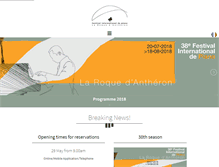 Tablet Screenshot of festival-piano.com